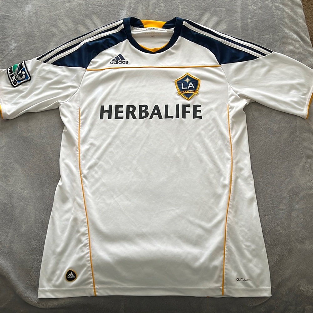 Adidas 2010 LA Galaxy Herbalife Home Jersey